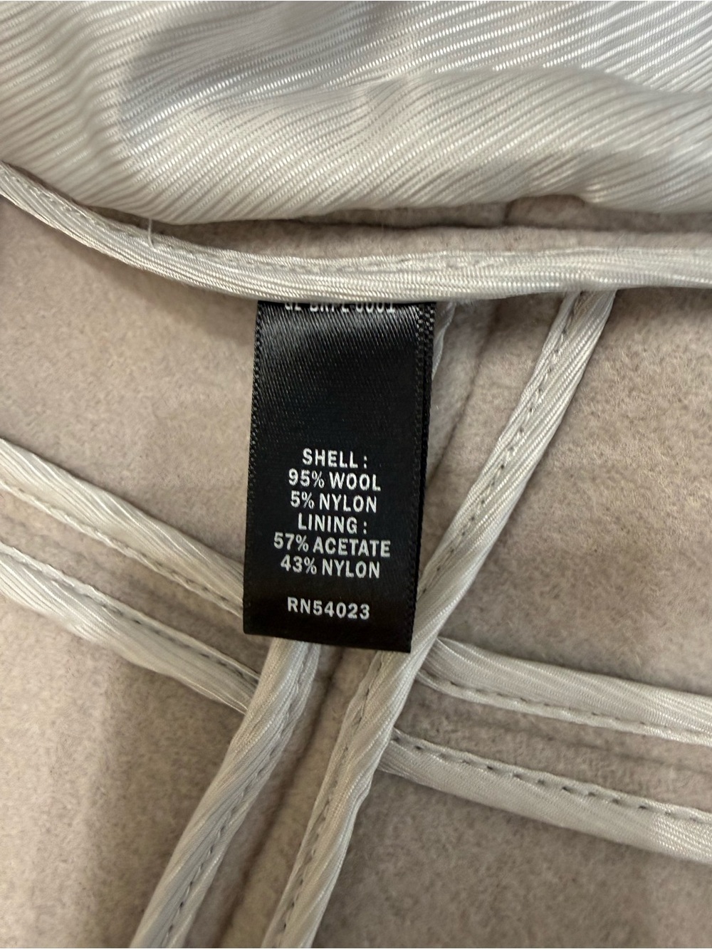 Banana Republic Taupe Jacket Size Small - Picture 8 of 9